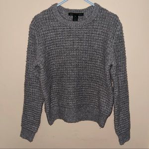 Marc by Marc Jacobs Gray Chunky Waffle Knit Sweater Medium